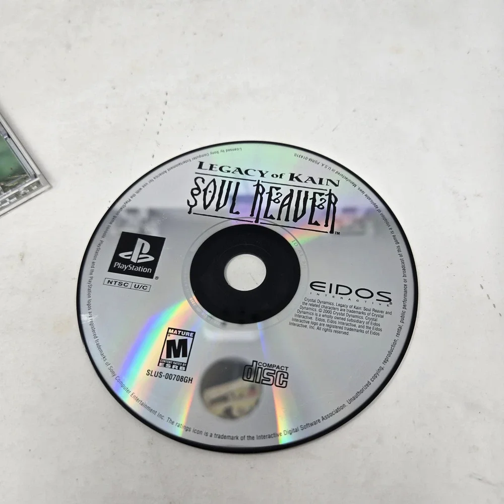 Legacy of Kain Soul Reaver Sony PlayStation 1 PS1 Greatest Hits SLUS-00708GH